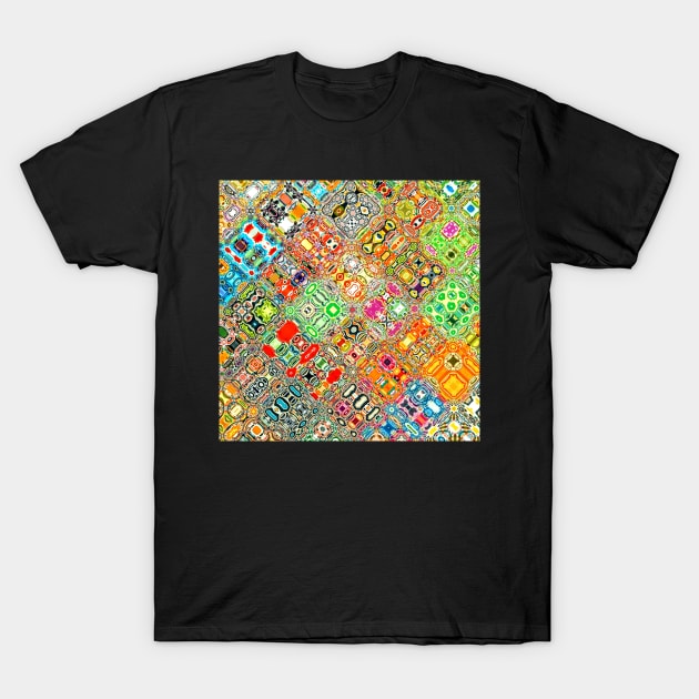 Atroce, city, color, dawn color, luxurious, T-Shirt by Atroce